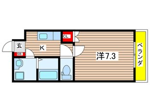 チェリーブロッサム嵯峨野の物件間取画像